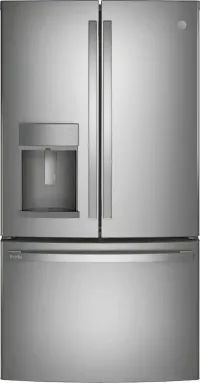 GE Profile - 36 in. Wide 22.1 Cu. Ft. French Door Counter-Depth Refrigerator with Hands-Free AutoFill - Stainless Steel – Image 5