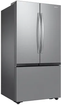 Samsung - 36 in. Wide 32 cu. ft. 3-Door French Door Smart Refrigerator with Dual Auto Ice Maker - Stainless Steel – Image 1