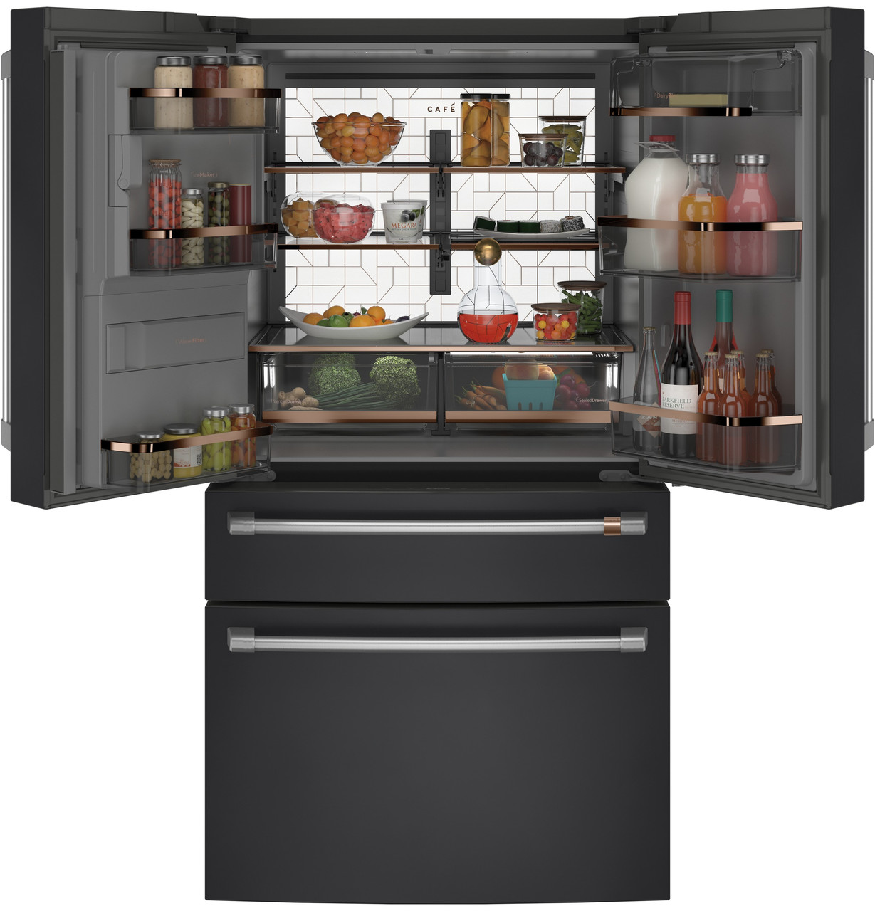 CAFÉ™ ENERGY STAR® 27.8 Cu. Ft. Smart 4-Door French-Door Refrigerator – Image 3