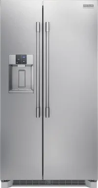 Frigidaire - Professional 36 in. Wide 22.3 Cu. Ft. Side by Side Counter Depth Refrigerator - Smudge Proof Stainless Steel – Image 3