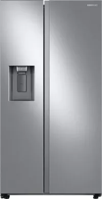 Samsung - 36 in. Wide 27.4 cu. ft. Side-by-Side Refrigerator with Large Capacity - Stainless Steel – Image 1