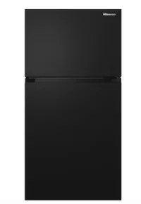 Hisense RT180N3SBEH PureSpace 18.1-cu ft Counter-Depth 30-in Wide Top-Freezer Refrigerator ( Black ) Garage Ready ENERGY STAR  – Image 2
