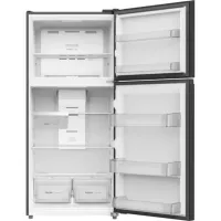 Frigidaire - 19 Cu. Ft. Garage Ready Top Freezer Refrigerator - Black – Image 3