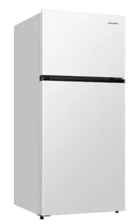 Hisense PureSpace 18.1-cu ft Counter-Depth 30-in Wide Top-Freezer Refrigerator ( White ) Garage Ready ENERGY STAR Certified – Image 1