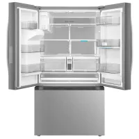 Midea - MRF29D9BST 29 Cu. Ft. Stainless OneTouch AutoFill French Door Smart Refrigerator - Stainless Steel – Image 4