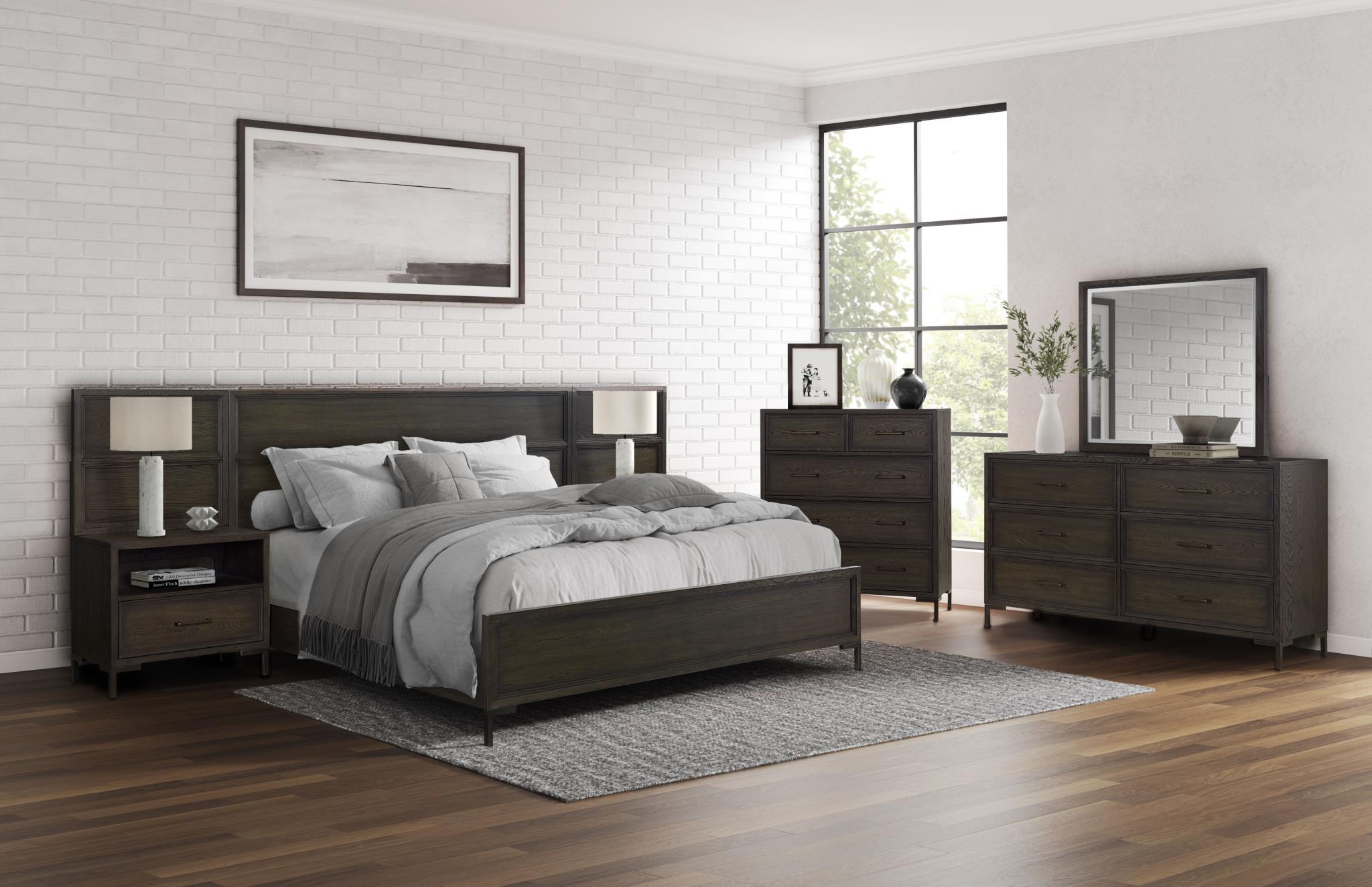 WALLBURG II - KING BEDROOM SET – Image 1