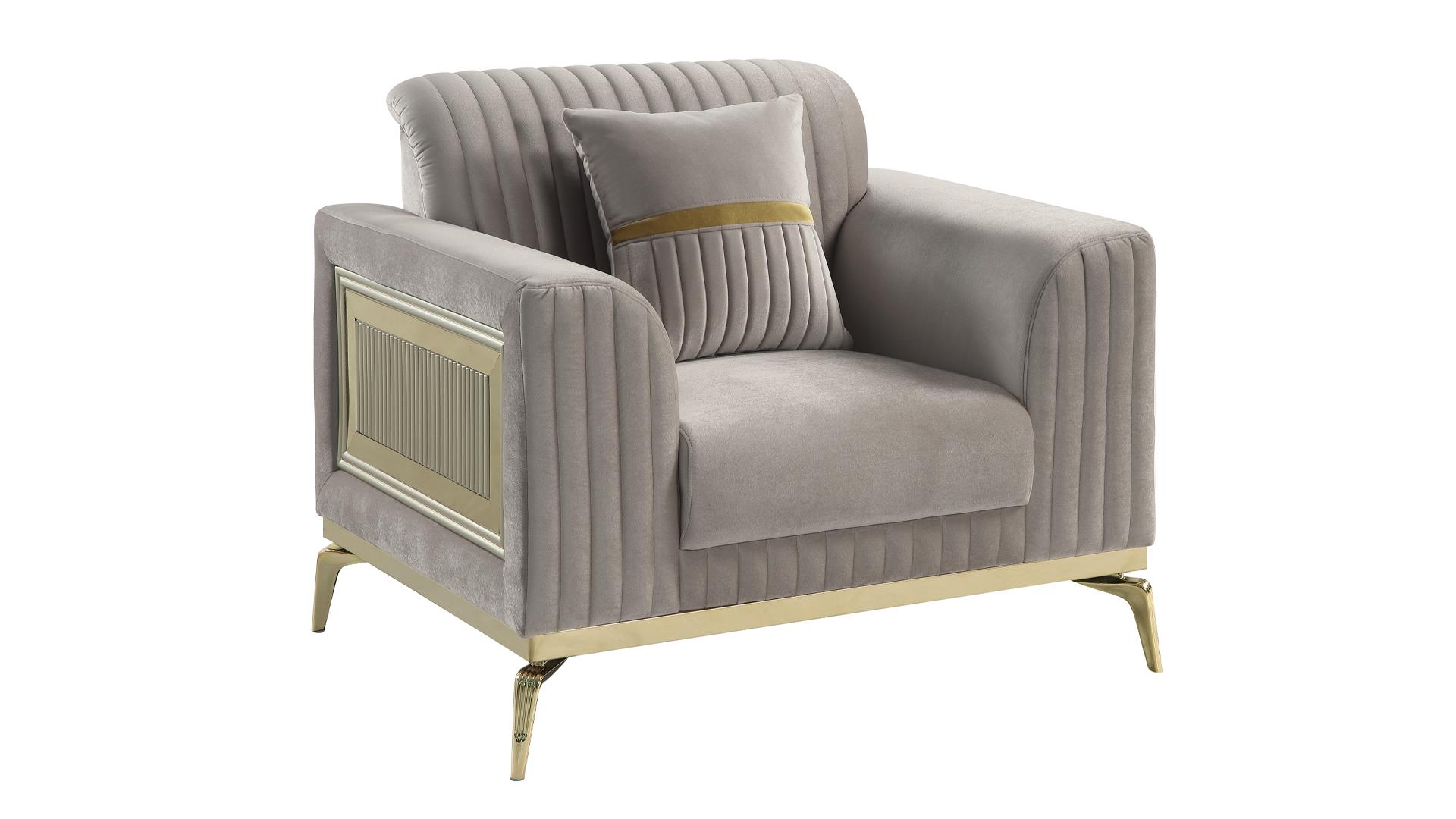 Antigua Living Room Set in Taupe – Image 4