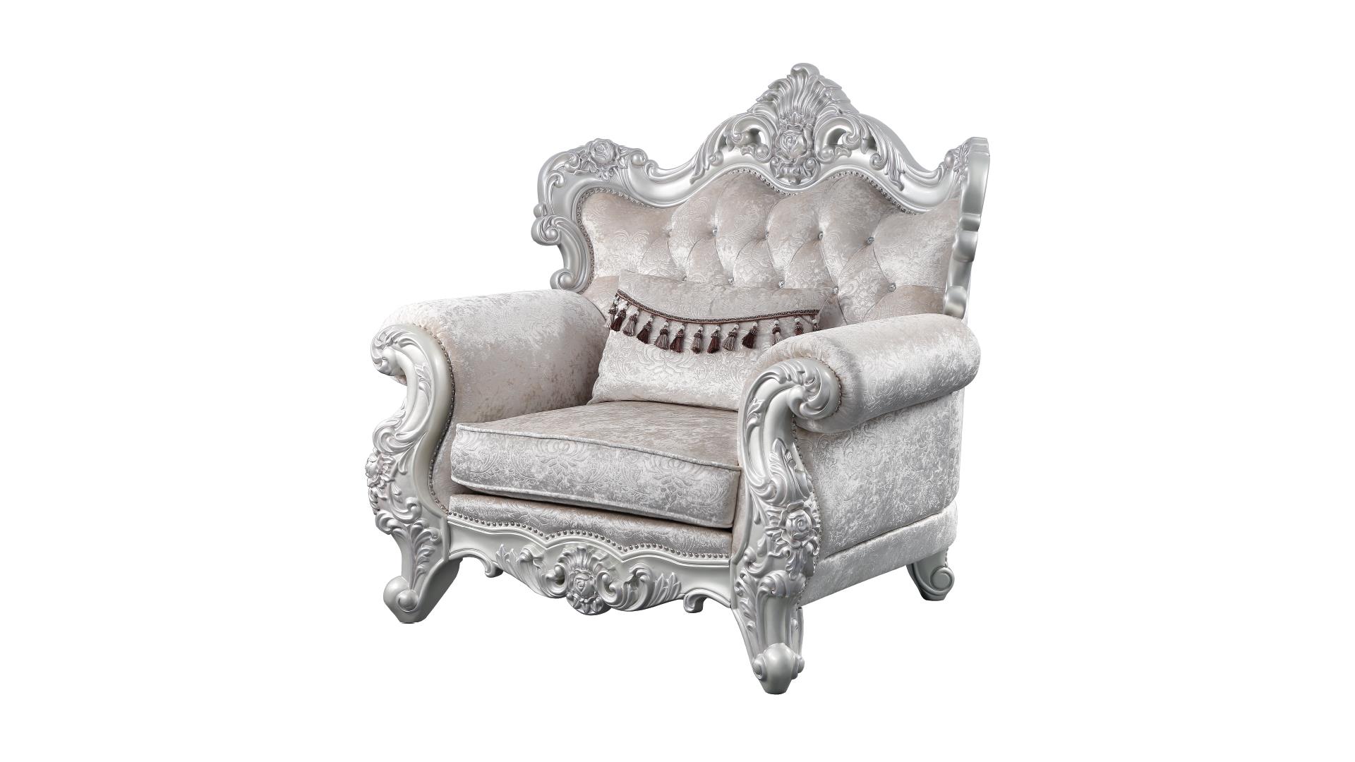 Melrose Living Room Set in Champagne – Image 4