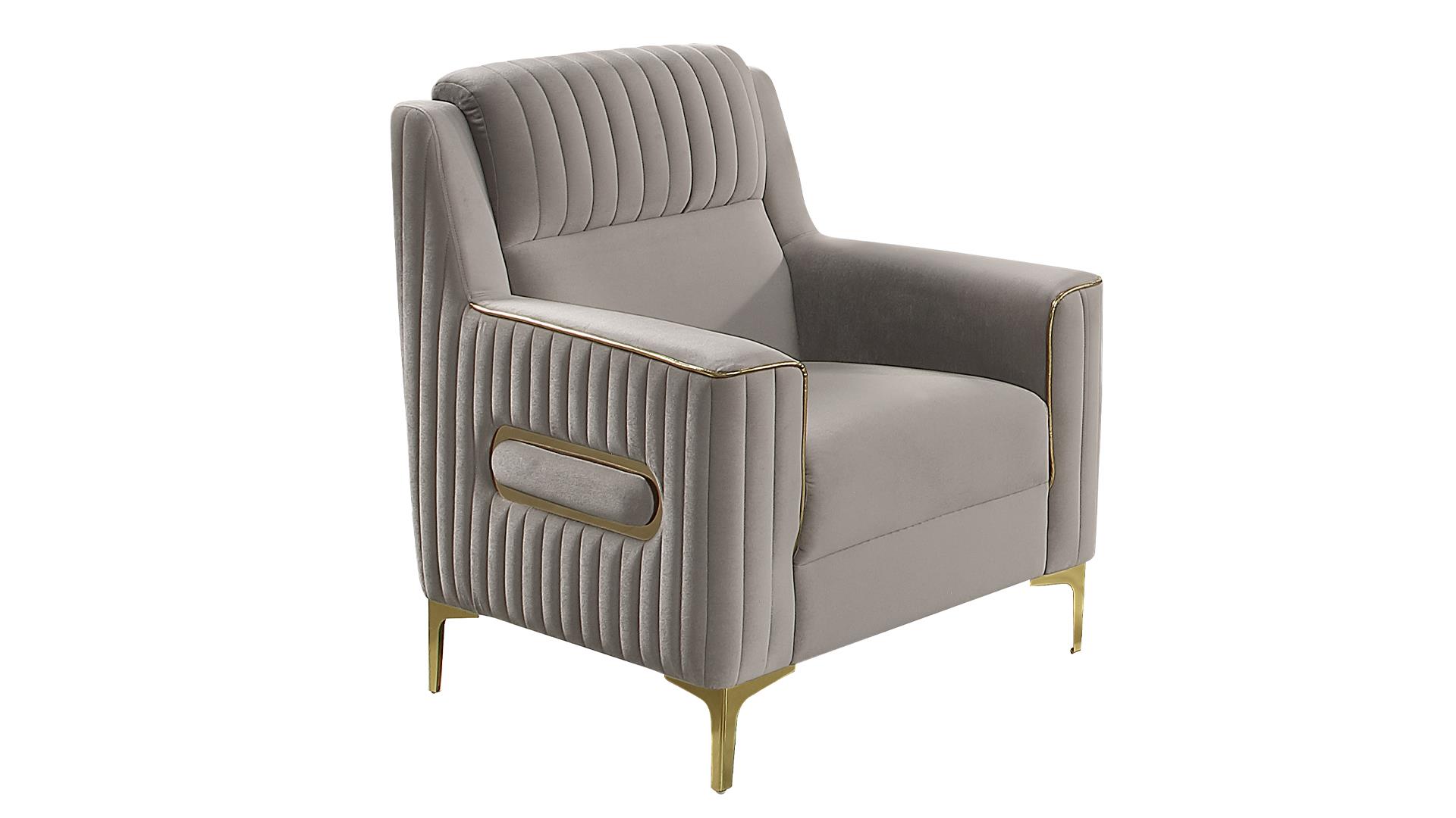 Ruby Living Room Set Taupe – Image 4