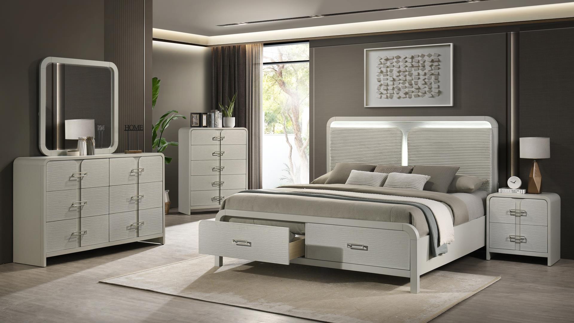 Aria Queen 5 Pc Bedroom Set – Image 1
