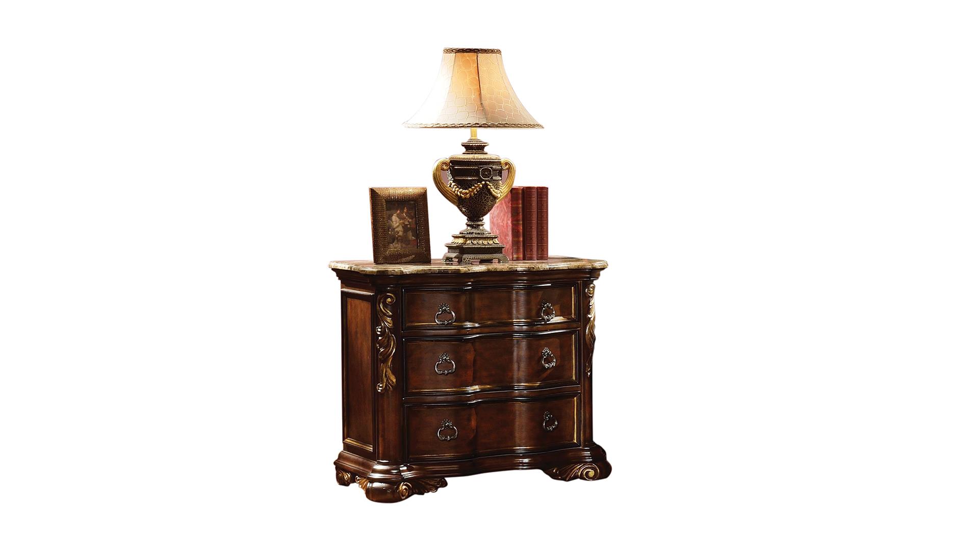 Bella Queen Bedroom Set in Walnut – Image 6
