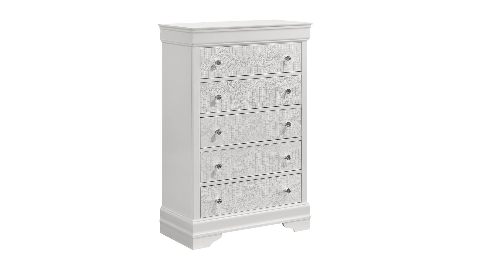 Blaze Bedroom Set in White – Image 4