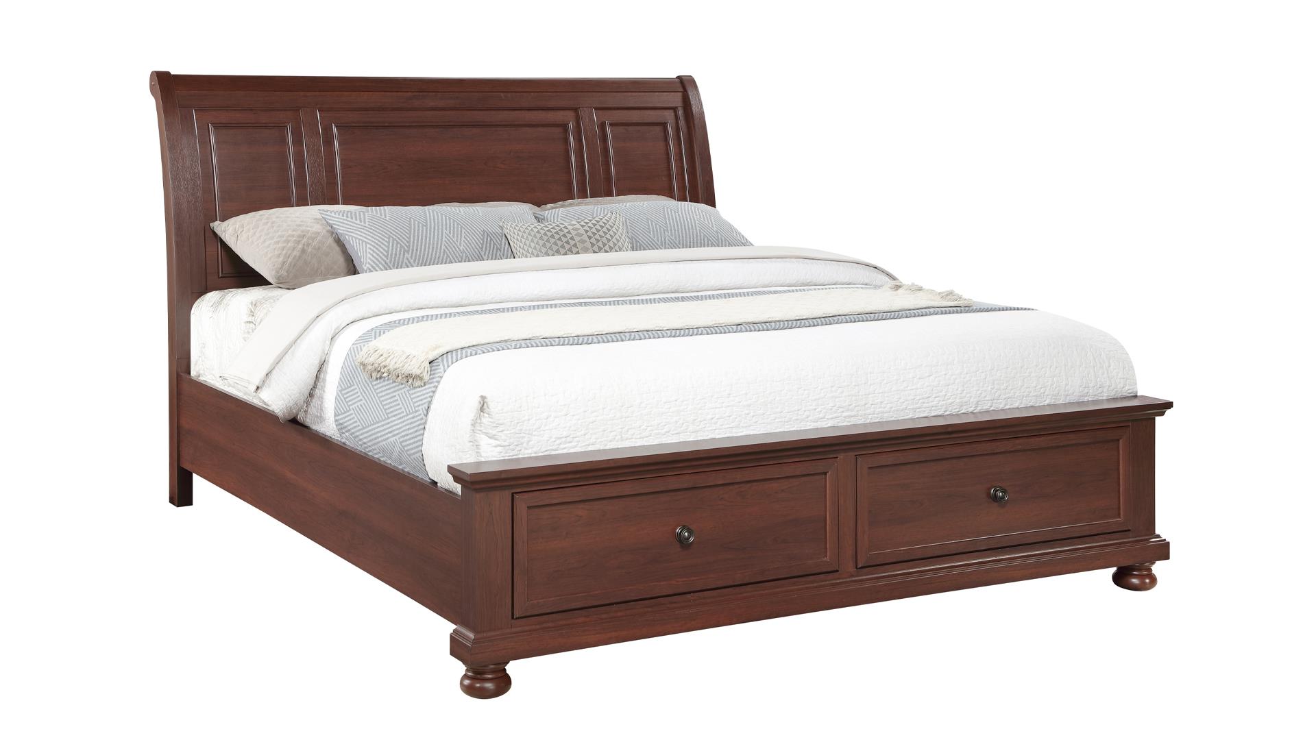 Boston king Bedroom Set in Walnut – Image 2