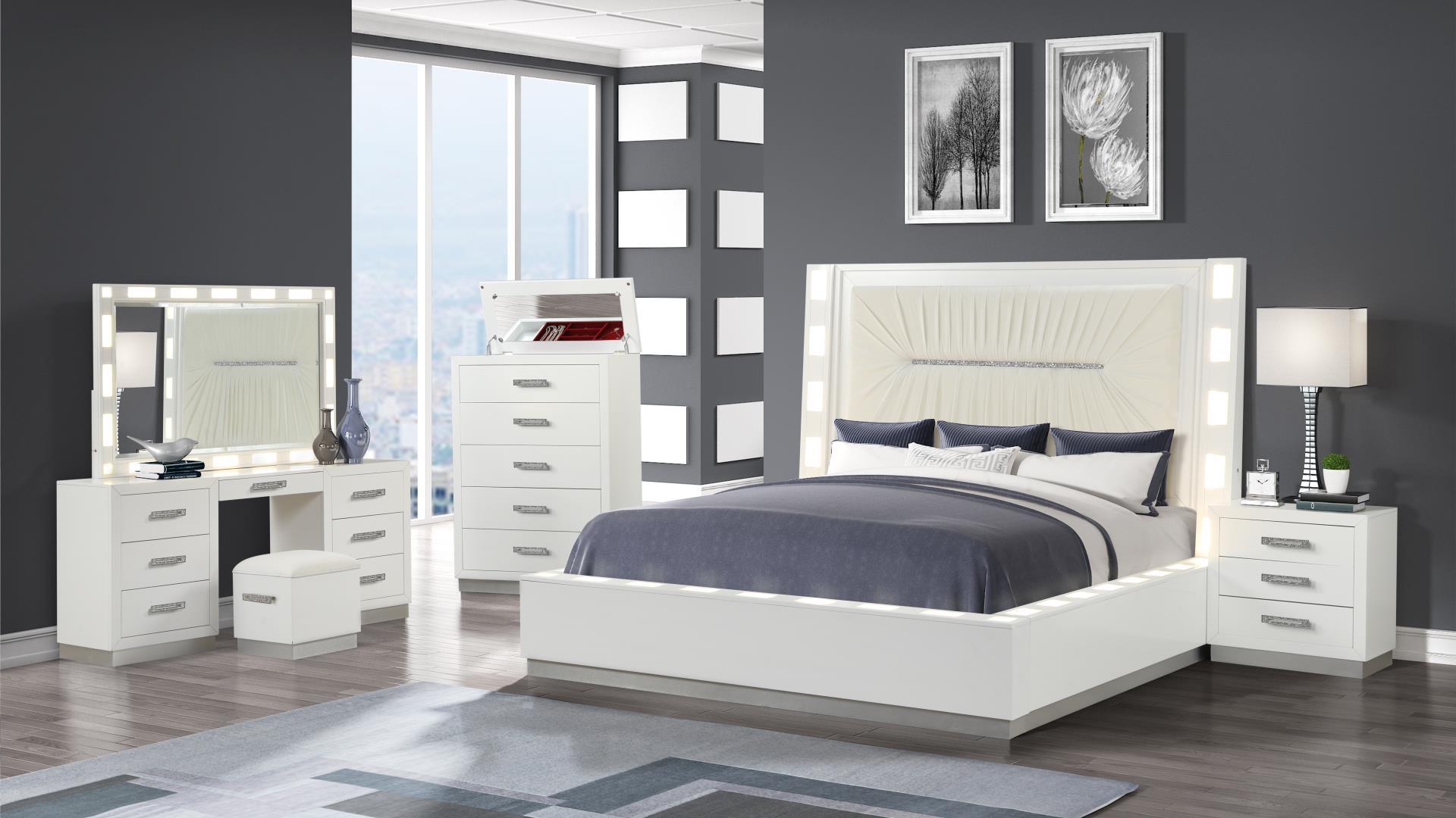 Coco Bedroom Set with Vanity – Image 1