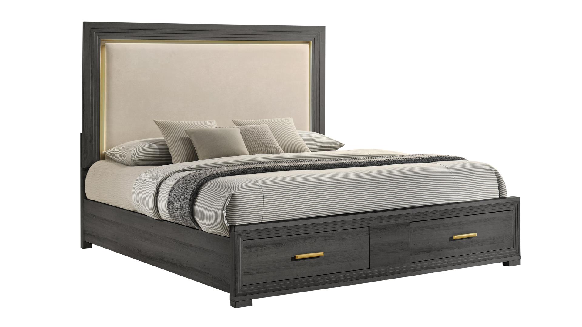 Colorado Bedroom Set in Charcoal – Image 2