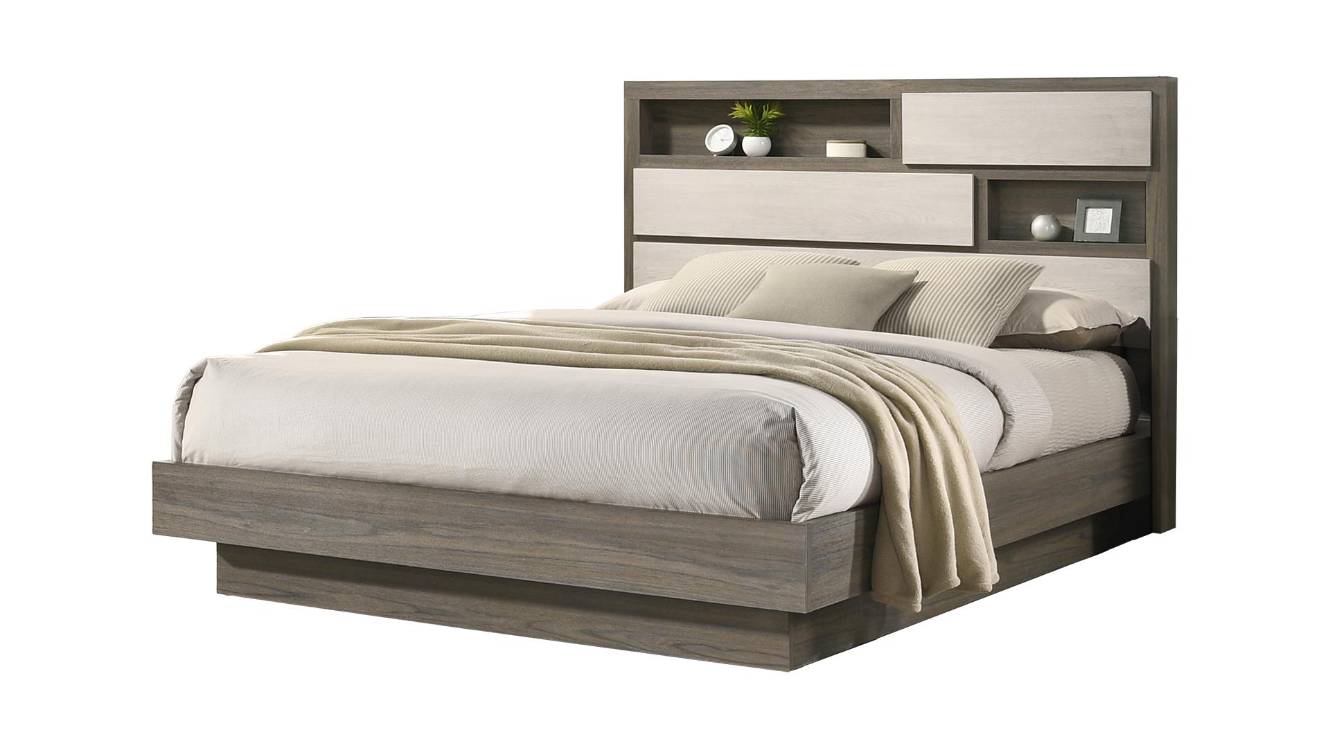 Gem Queen Bedroom Set in Gray – Image 2