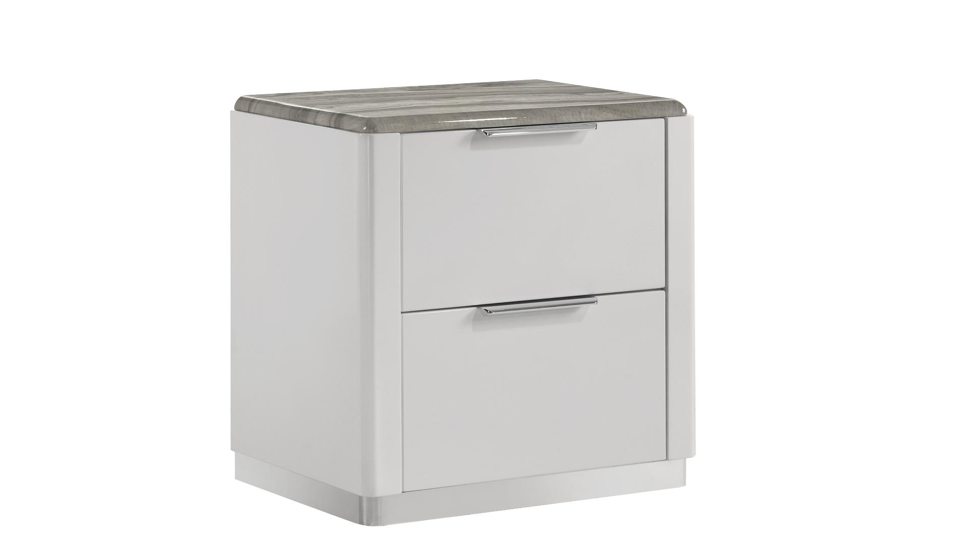 Jazz Bedroom Set In White – Image 4