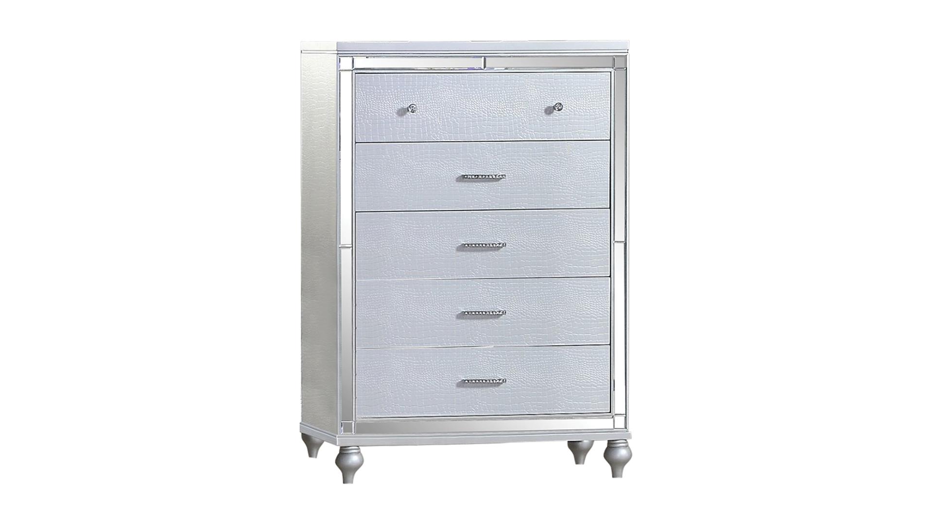 Lizelle Bedroom Set in Gray – Image 4