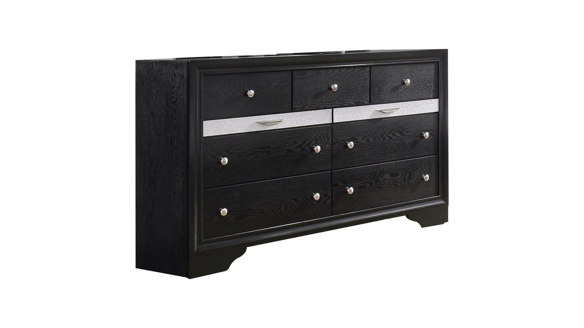 Matrix Bedroom Set in Black – Image 3