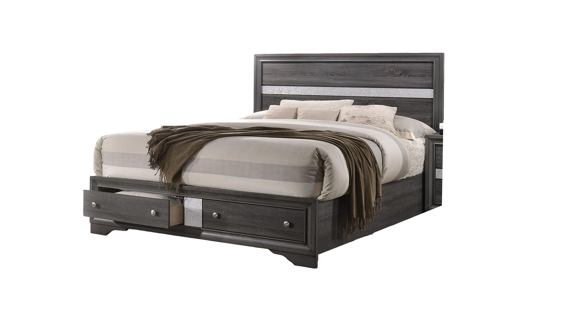  Matrix Bedroom Set in Gray – Image 2