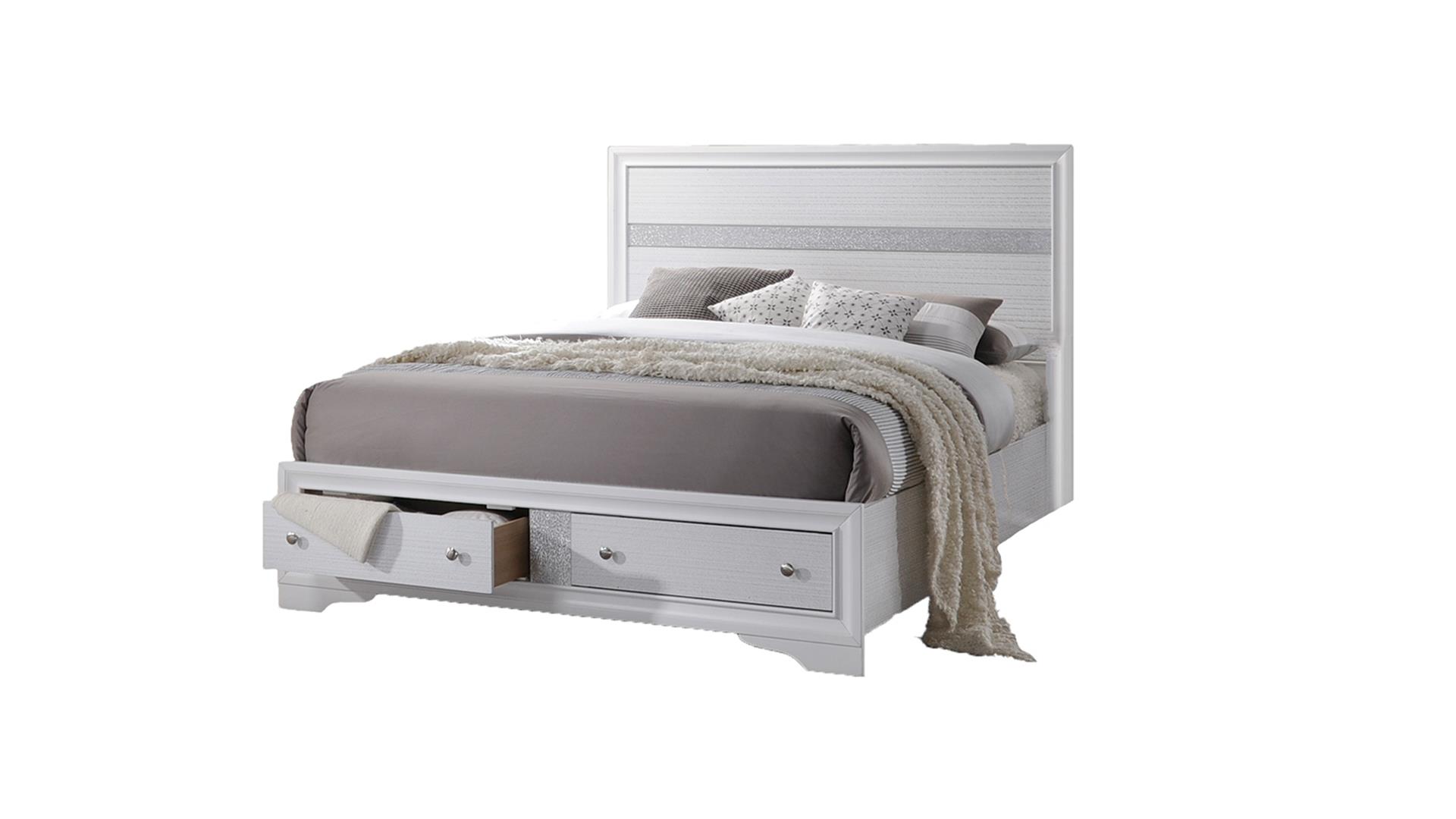 Matrix Bedroom Set in White – Image 2