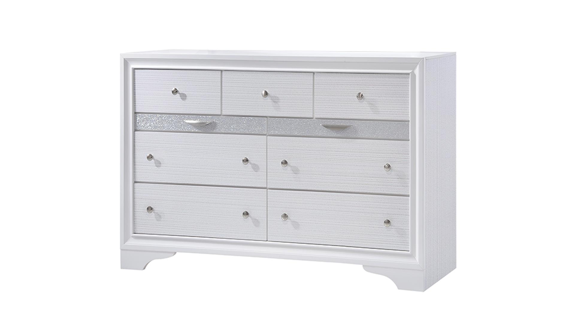 Matrix Bedroom Set in White – Image 3