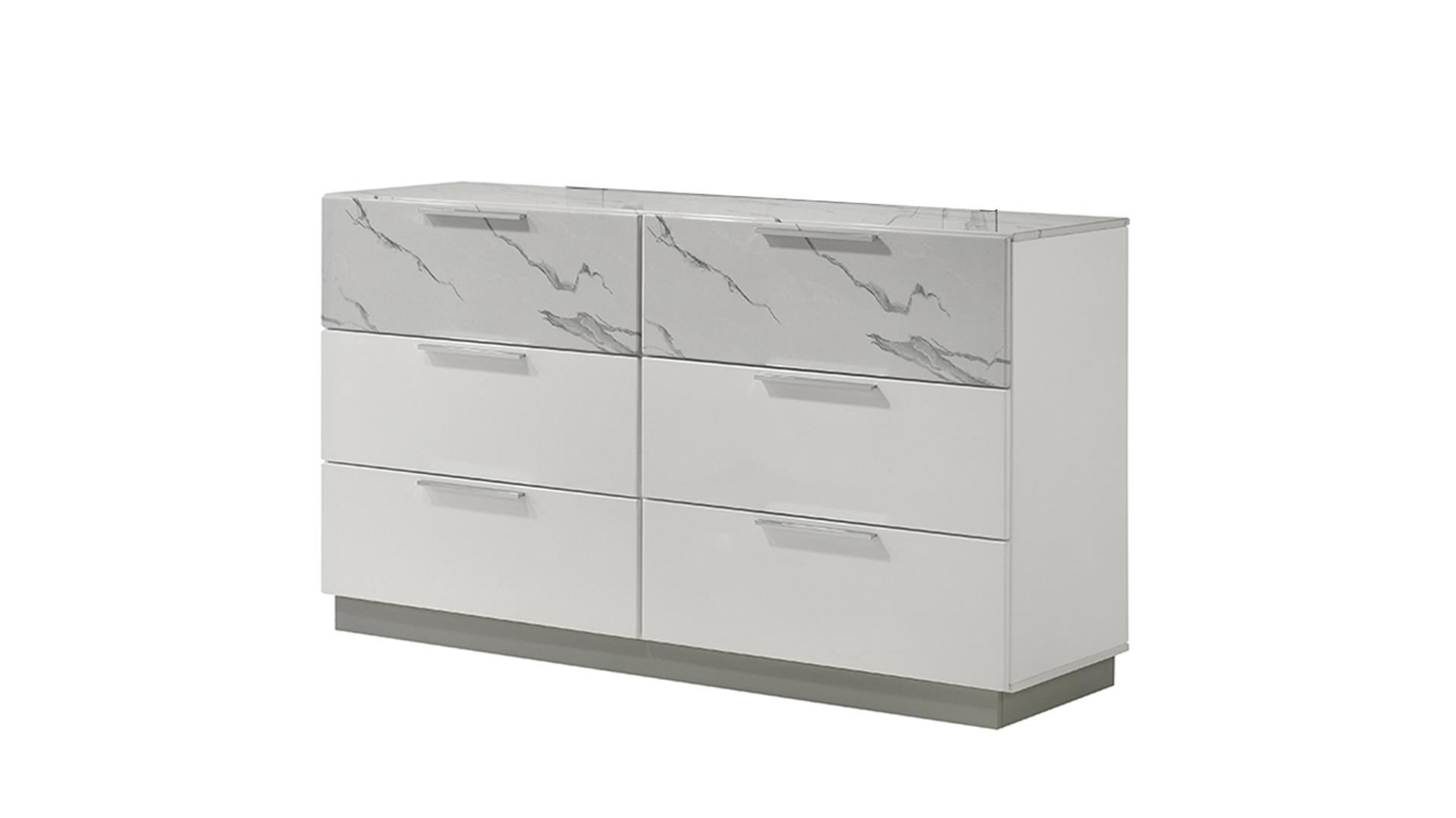 Mist Queen Bedroom Set White – Image 3