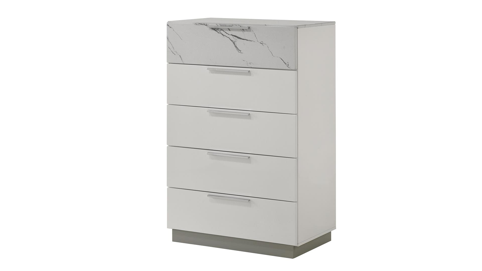 Mist Queen Bedroom Set White – Image 4