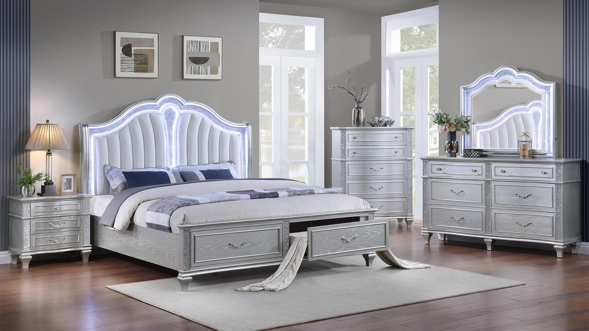 Mystic Bedroom Sets Silver – Image 1