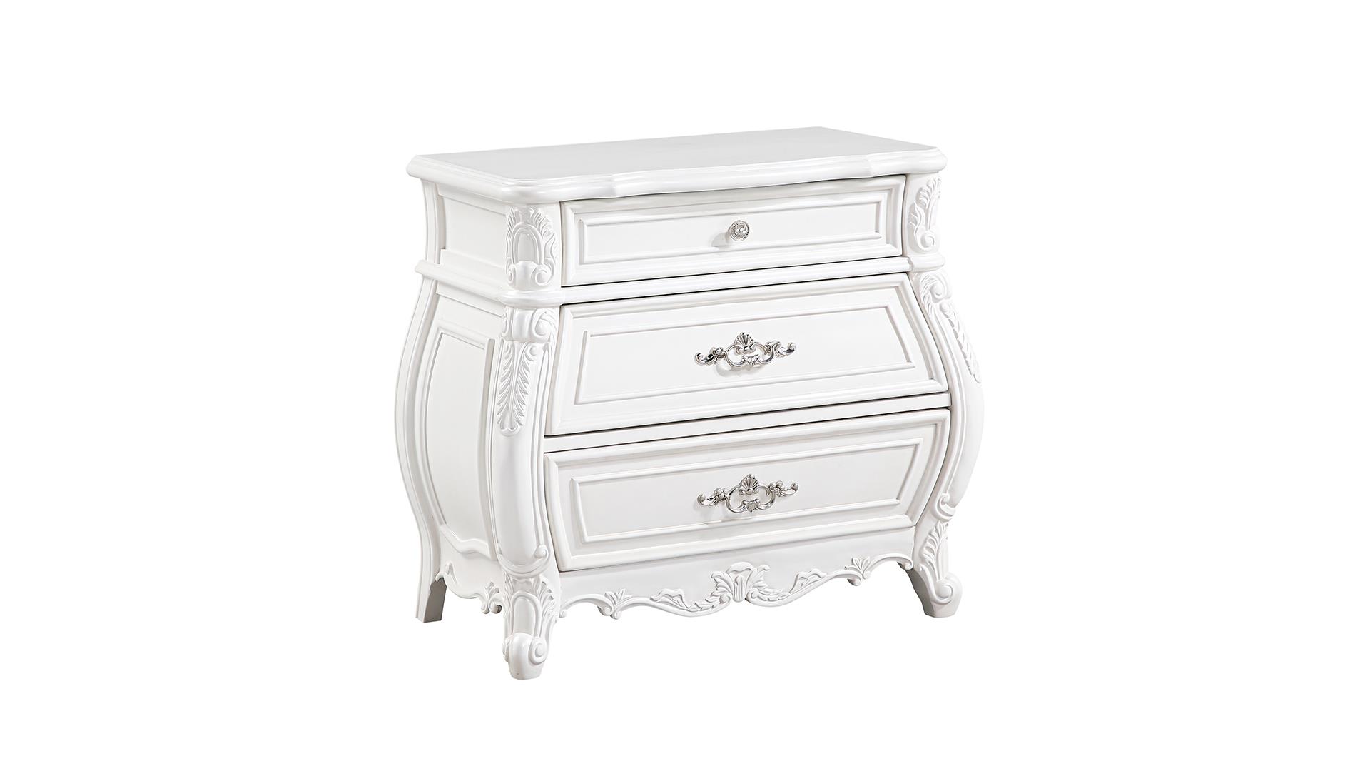 Opulence Bedroom set in White – Image 5