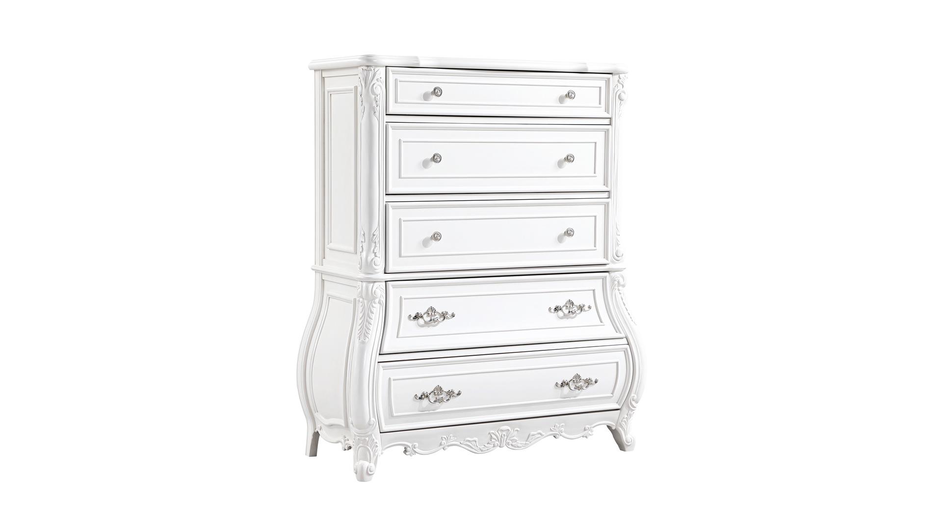 Opulence Bedroom set in White – Image 4