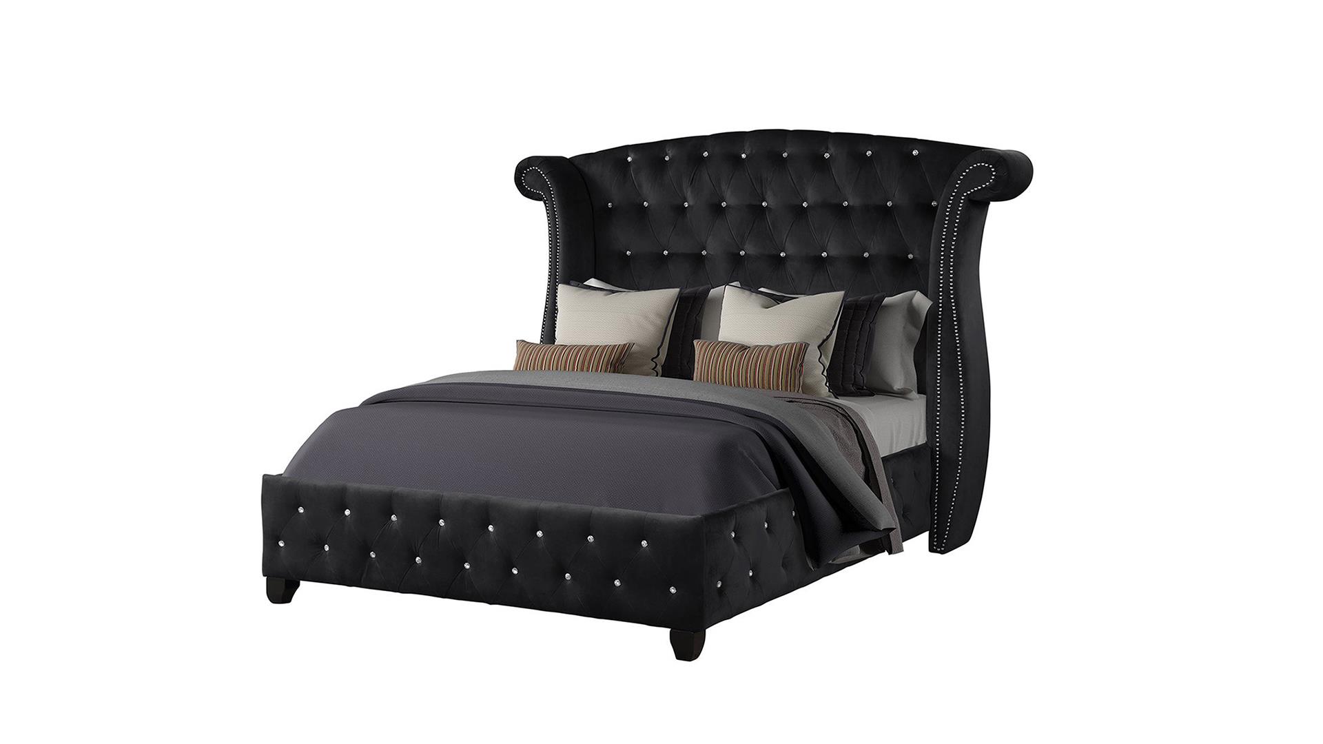 Sophia Bedroom set in Black – Image 2
