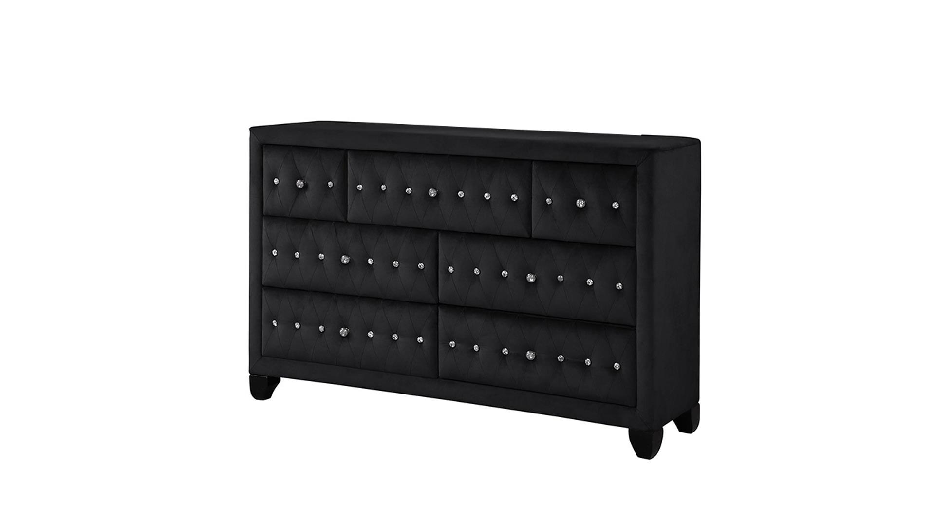 Sophia Bedroom set in Black – Image 3