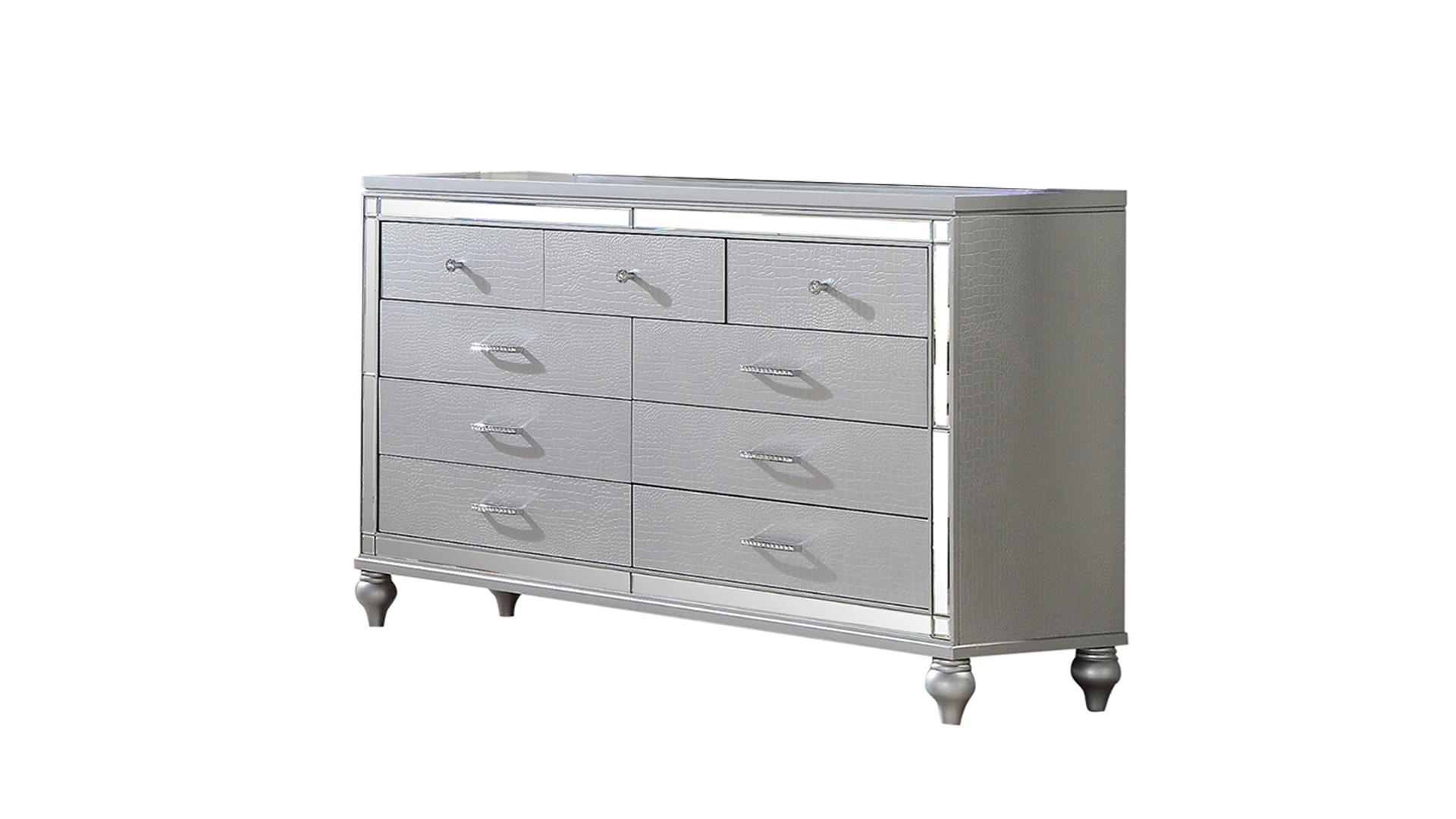 Sterling Bedroom Set in Silver – Image 3