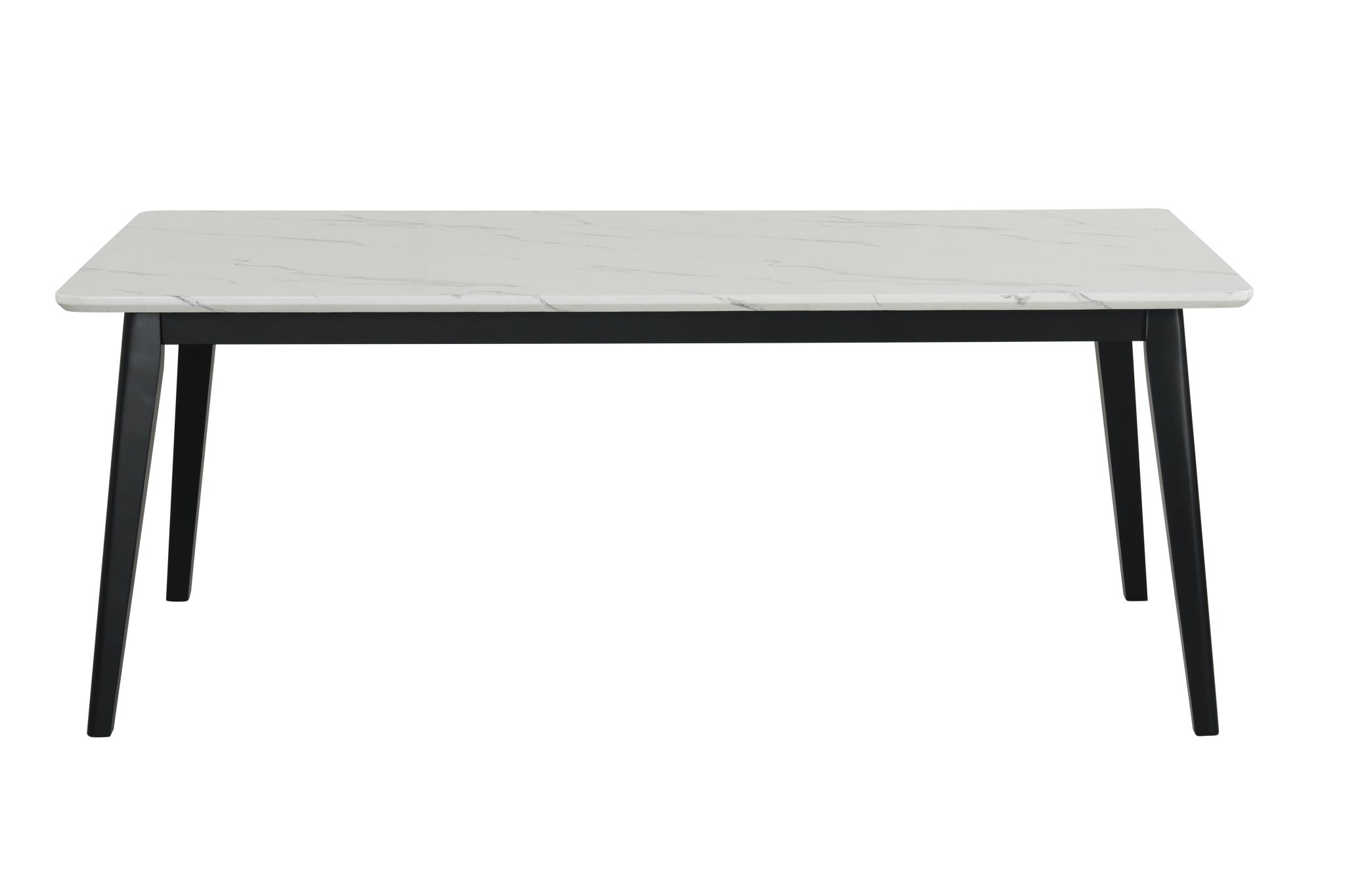 Tina - White Upholstered Dining Chair – Image 3