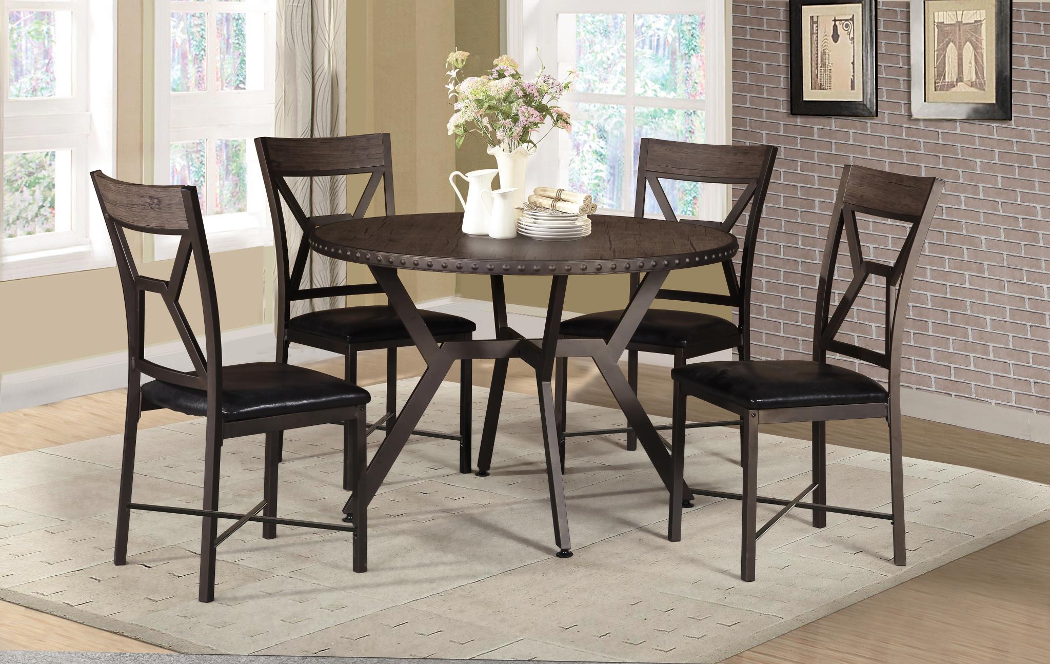 Catania - 5PC Dining Set, Table and 4 Chairs – Image 1