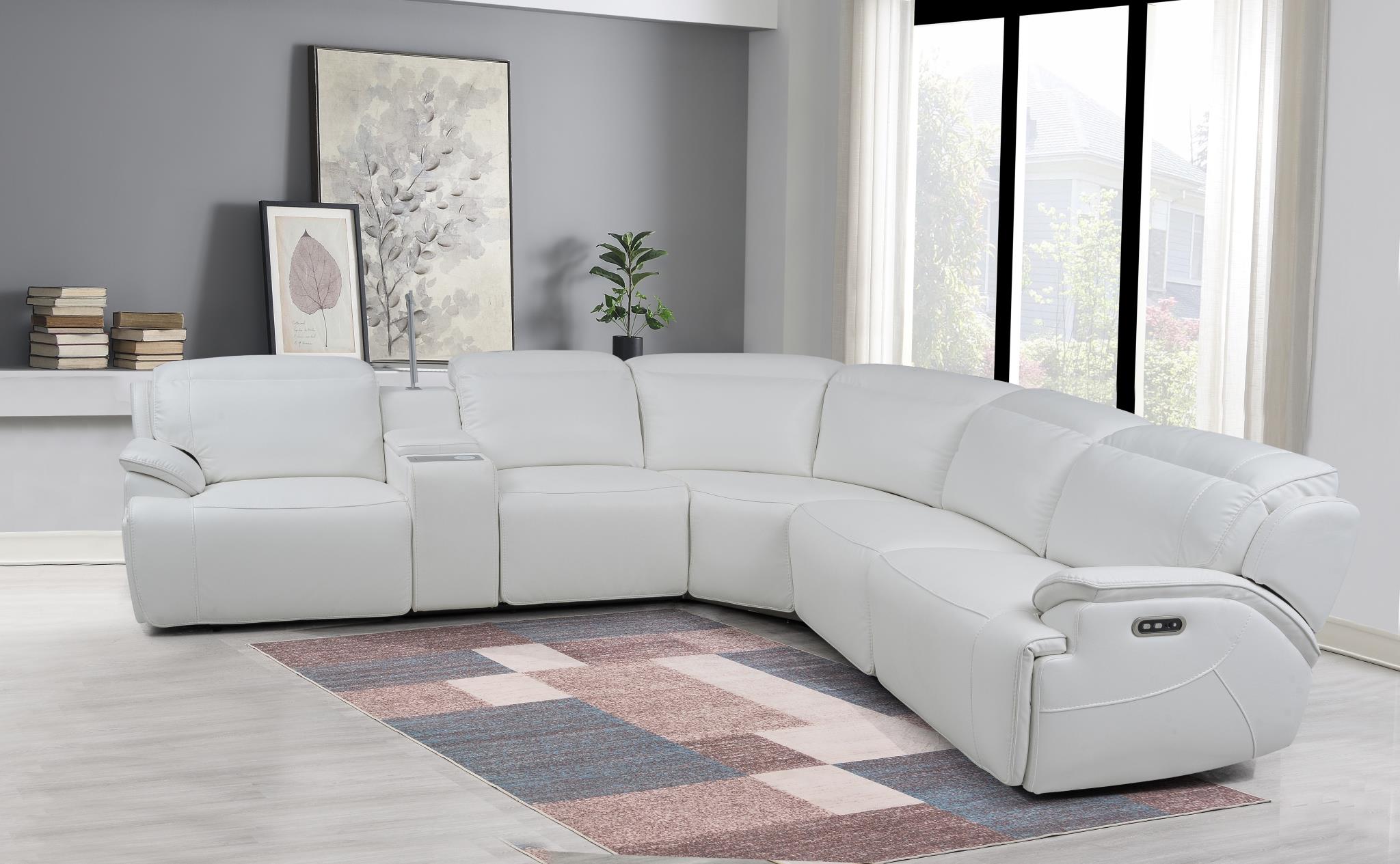 Paris - White Sectional Living Room Set – Image 2