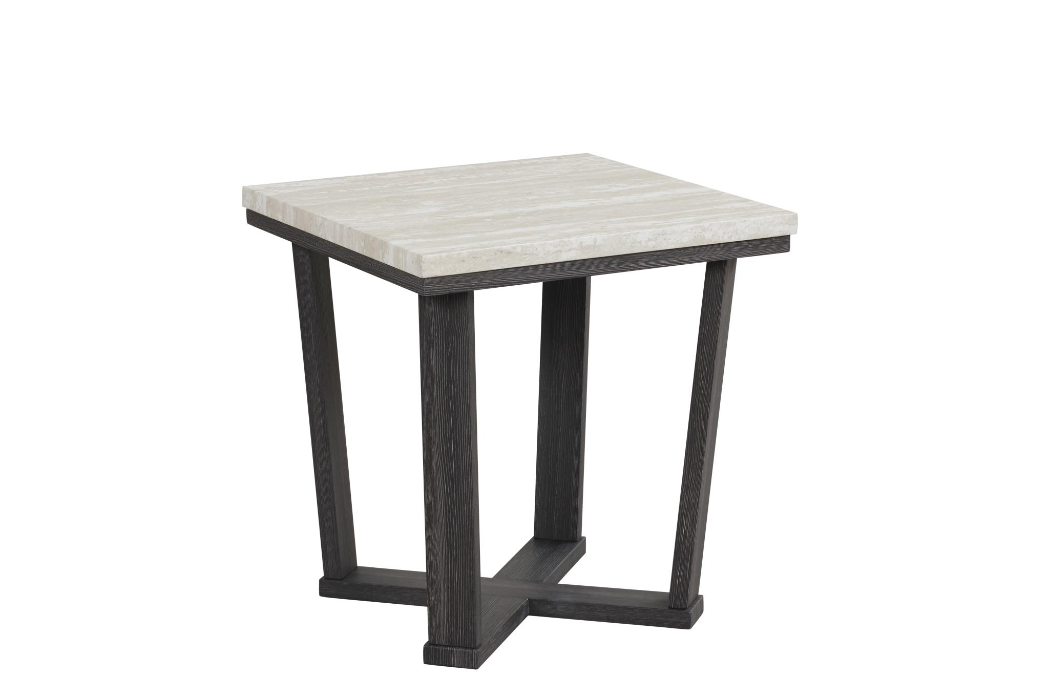 Alora - White & Black 3PC Coffee Table Set – Image 3