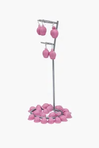 Hardhat Earrings – Pink
