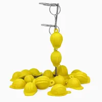 Hardhat Keychains – Yellow