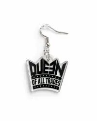 Queen of All Trades Dangle Earrings – Image 1