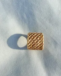 Orbis Love Napkin Ring (Rattan) – Image 2