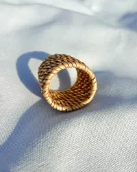 Orbis Love Napkin Ring (Rattan) – Image 4