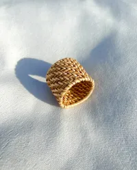 Orbis Love Napkin Ring (Rattan) – Image 5