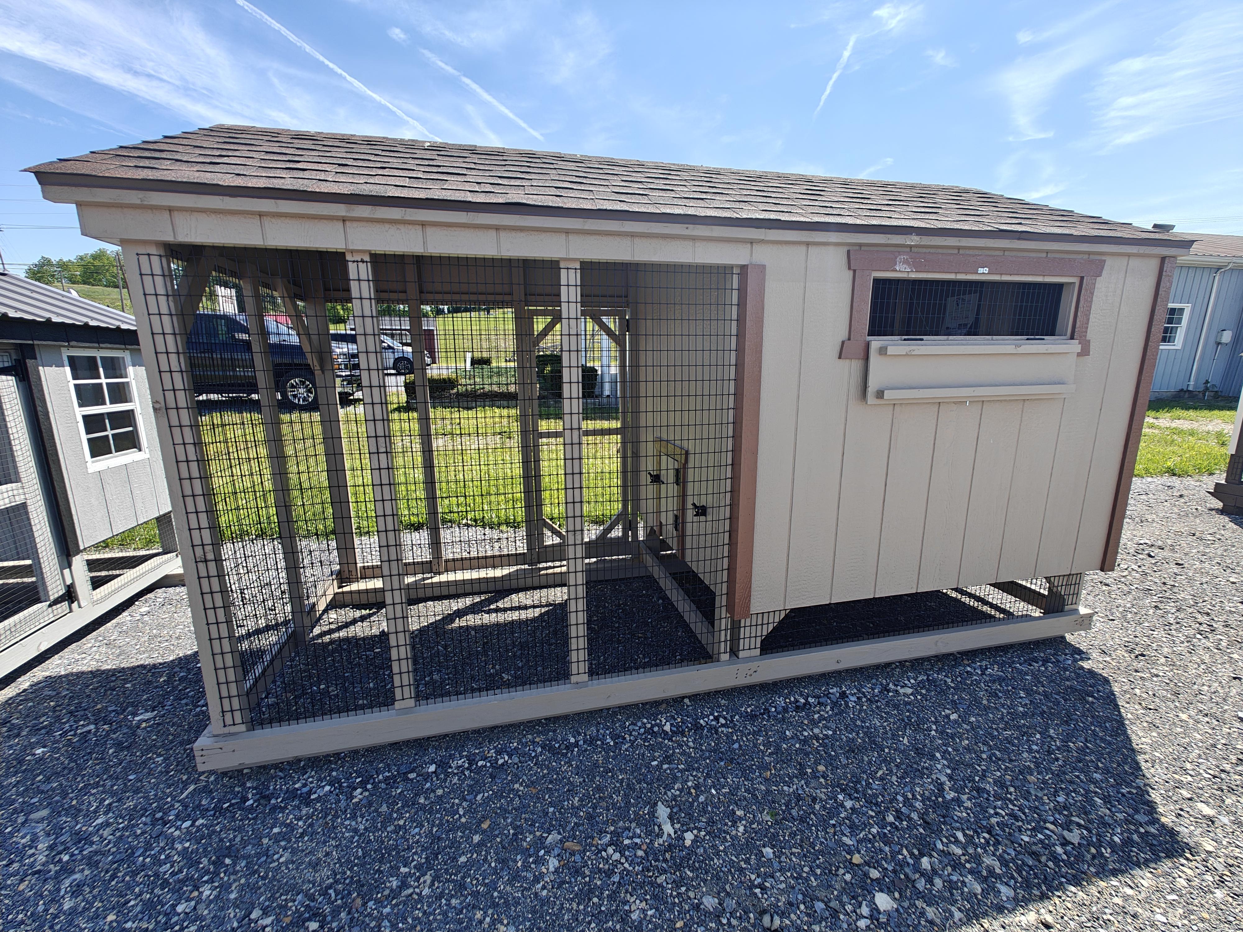 CQ-512-R Animal Shelter Chicken Runs – Image 2