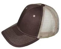 Structured Hat with 4-H Emblem – Brown/Khaki