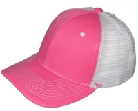 Structured Hat with 4-H Emblem – Fuchsia/White