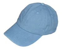 Unstructured Hat with 4-H Emblem – Sky Denim