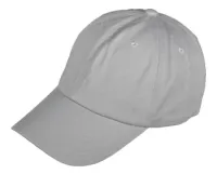 Unstructured Hat with 4-H Emblem – Light Gray
