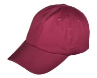 Unstructured Hat with 4-H Emblem – Burgundy